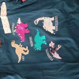 NWT Cat & Jack Dinosaur Long Sleeve